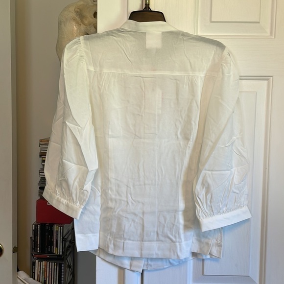 NWT Emmy Design Effortless Edwardian Blouse - Picture 7 of 8